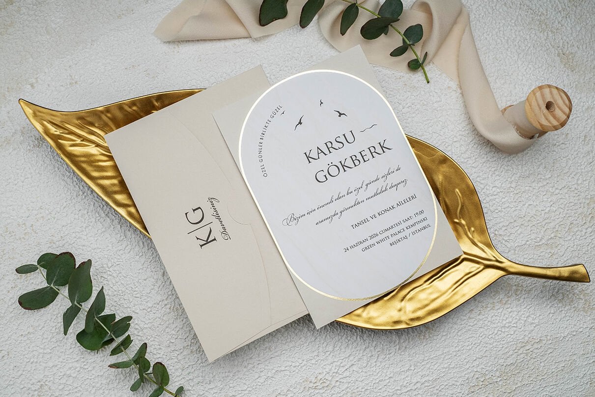Davetiye Seçerken Dikkat Edilmesi Gerekenler: Nikah Şekeri ve Düğün Davetiyesi Örnekleri