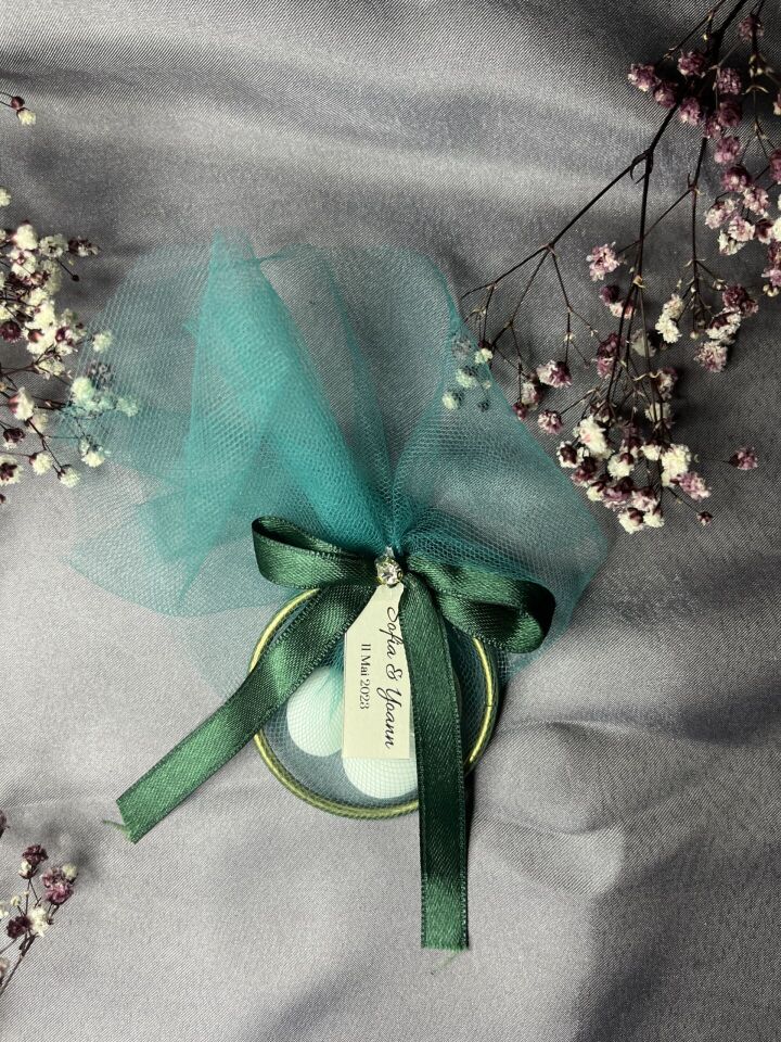 7 Cm Halka Nikah Şekeri