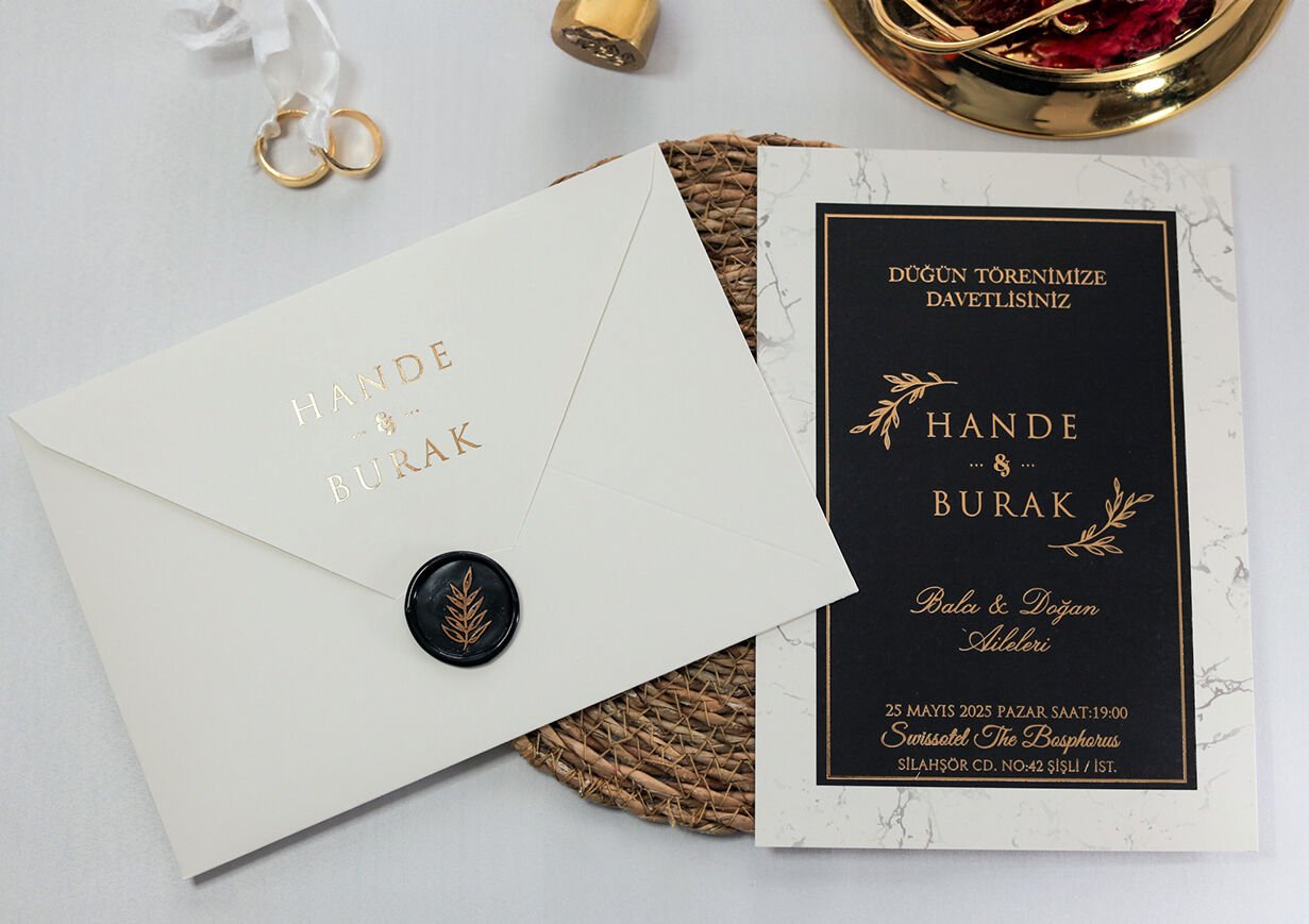 Armoni Davetiye 2442 Mühürlü